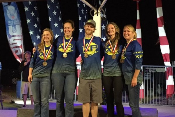 phoenix xp on podium at USPA Nationals