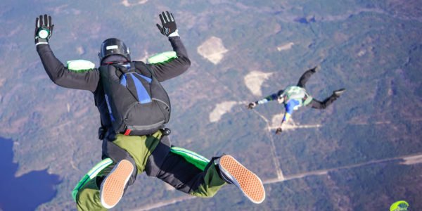 proper body position for exiting the aircraft