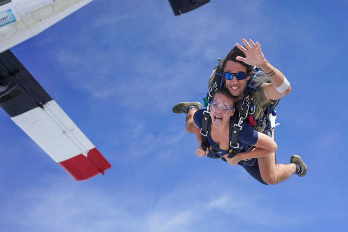 scariest part of skydiving