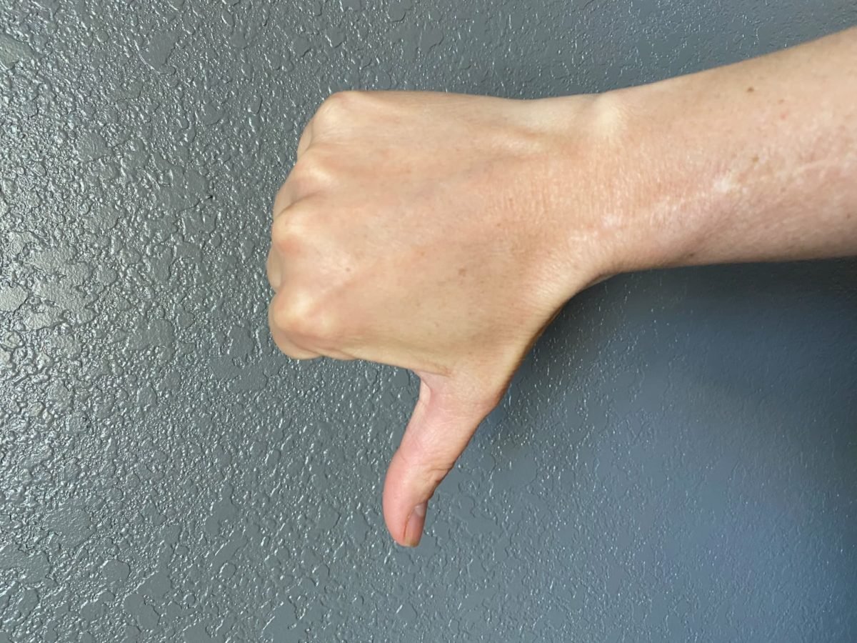 arch skydiving hand signal