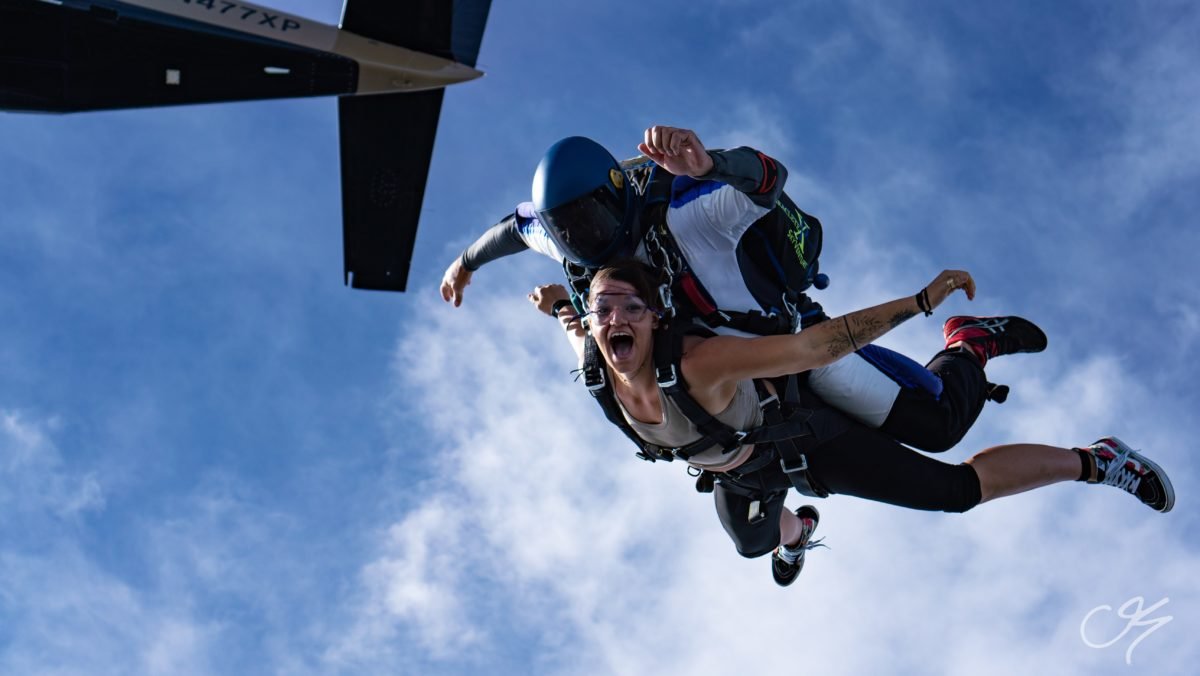 mental benefits of skydiving